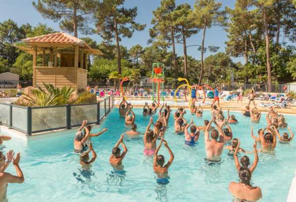 Aquagym - Cours d'aquagym au camping