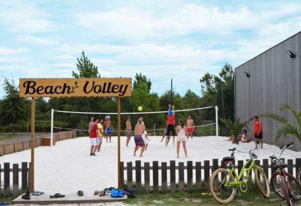 Beach volley - Sport au camping