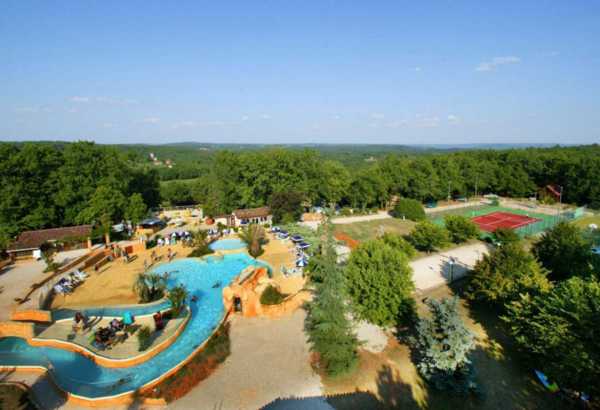 Vue aérienne - Le camping l'Evasion vu du ciel