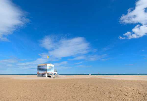Plage des chalets - Grande plage