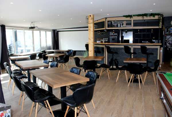Restaurant intérieur - MOBIL-HOME XXL : Stacaravan 10 personen