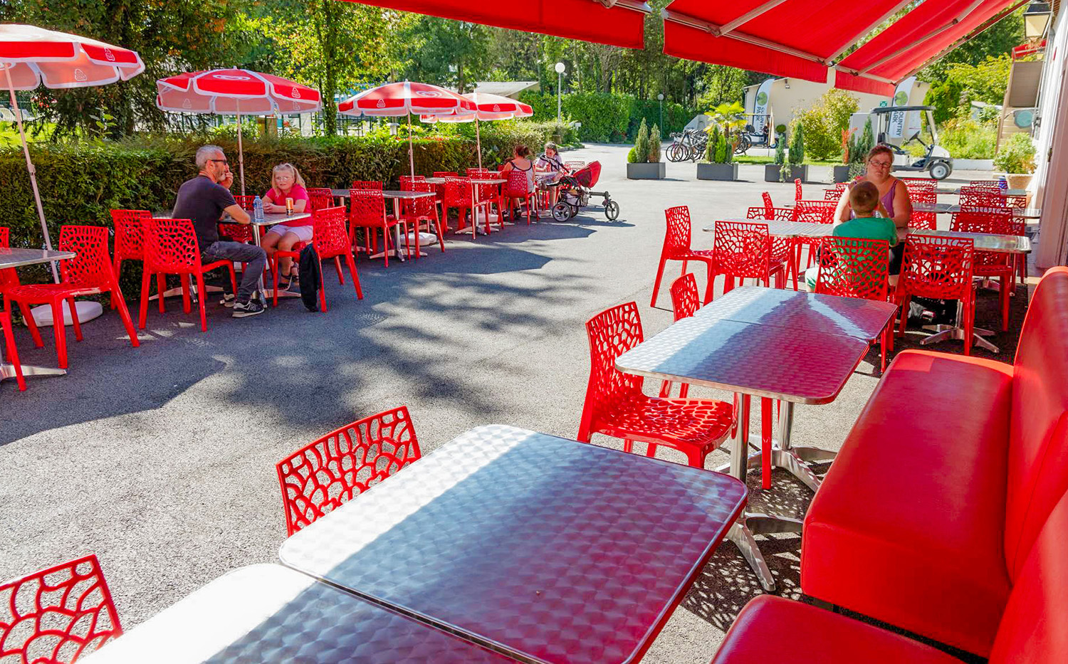 Camping Country Park de Touquin restaurant