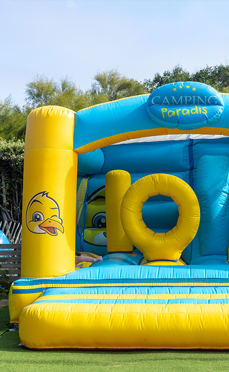 Camping La Pointe de Roscoff Jeux gonflables