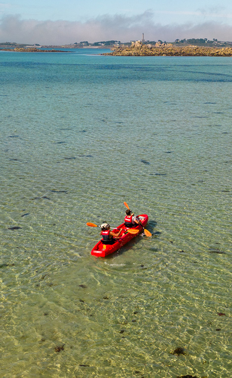 Camping La Pointe de Roscoff kayak
