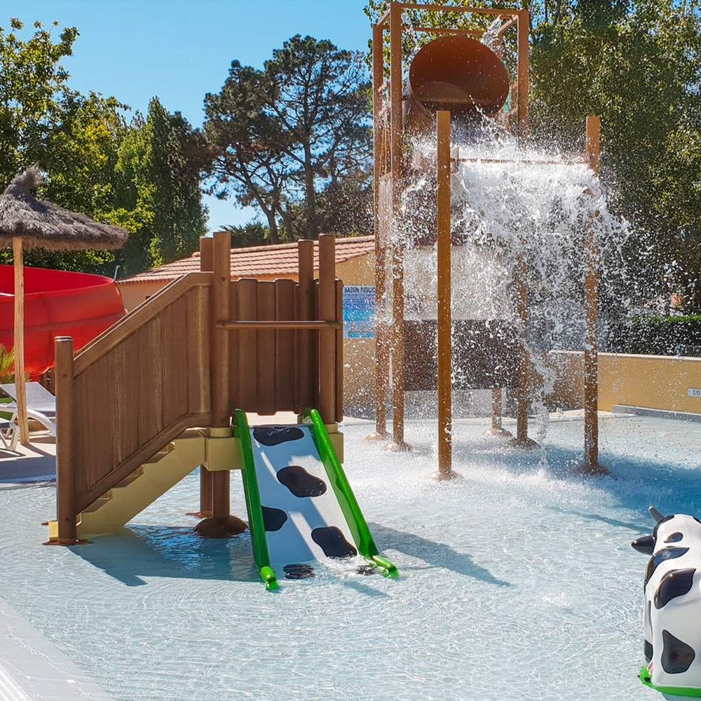 Campsite La Trévillière toboggans