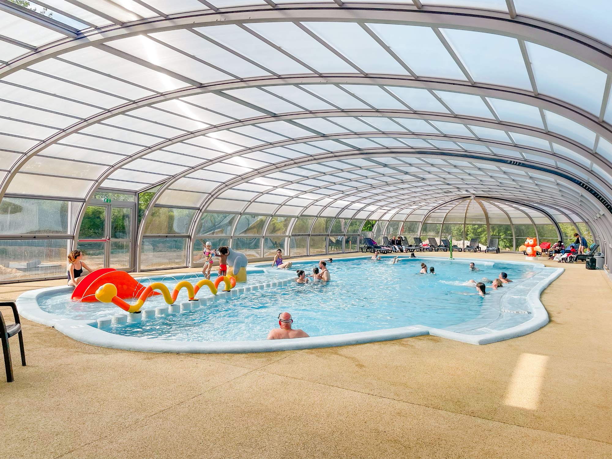 Camping Le Clos Cacheleux piscine