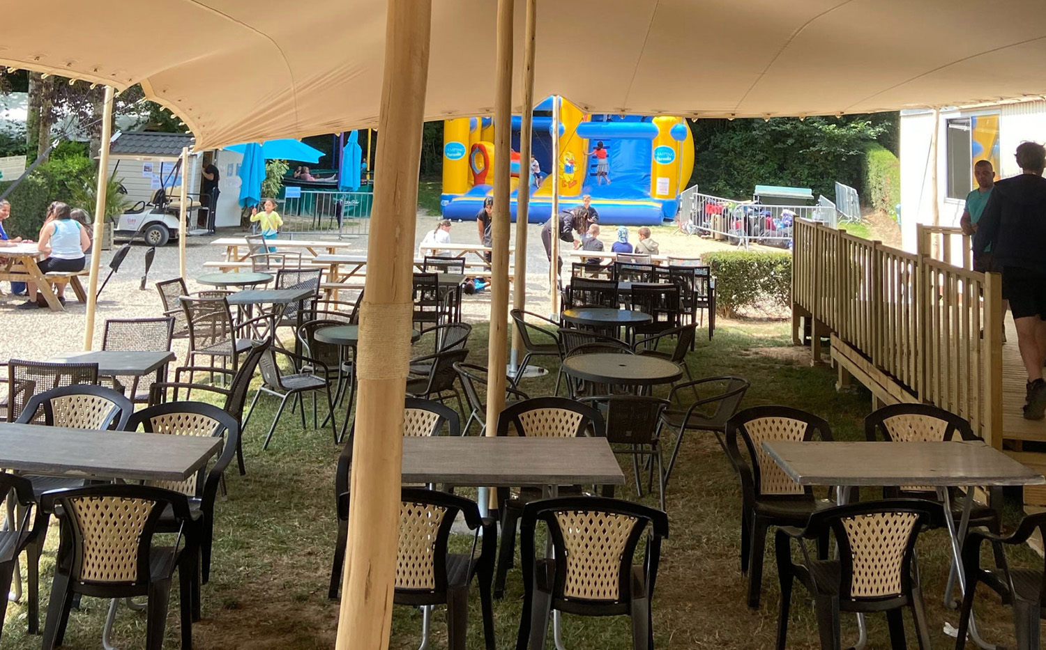 Camping Le Clos Cacheleux restaurant