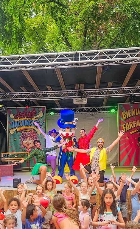 Camping Le Ranch des Volcans activités animées