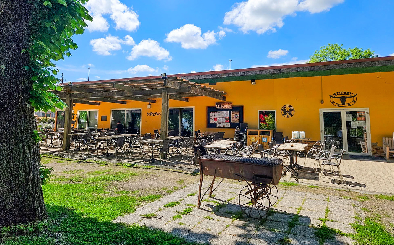 Camping Le Ranch des Volcans restaurant