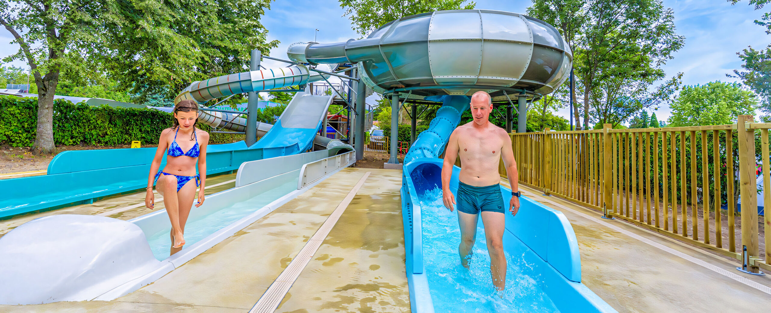 Camping Le Ranch des Volcans toboggans