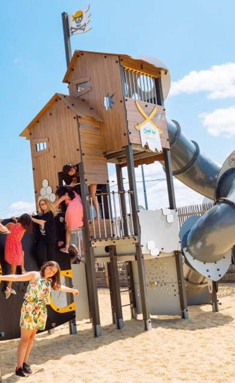 Camping la Bolée d'Air parc de jeux