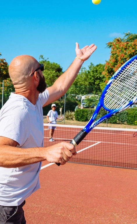 Camping la Bolée d'Air tennis