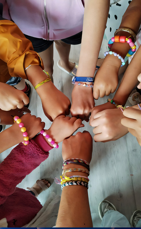 Camping le Domaine de Beaulieu ateliers bracelets