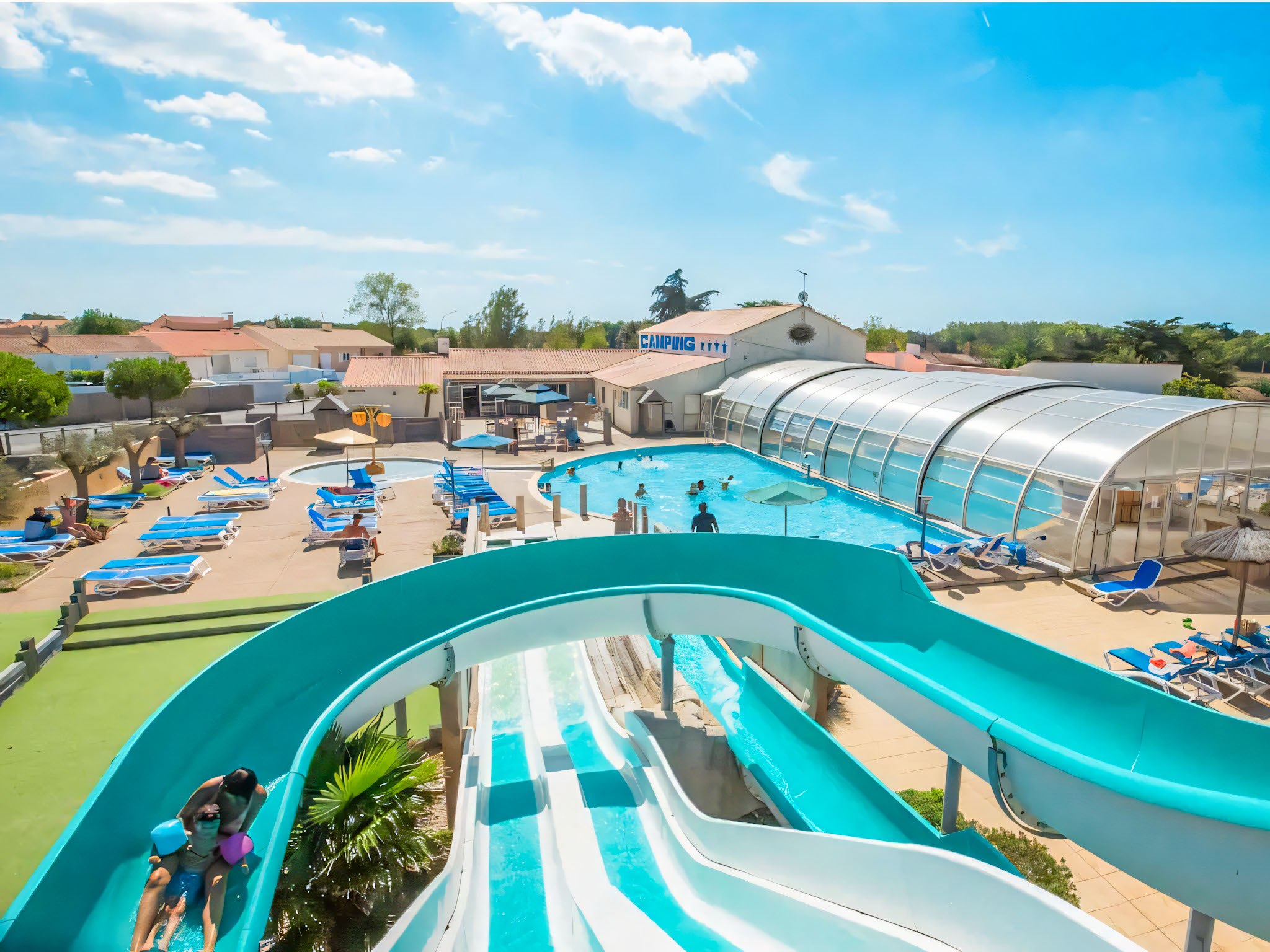 Camping Domaine de Beaulieu waterpark