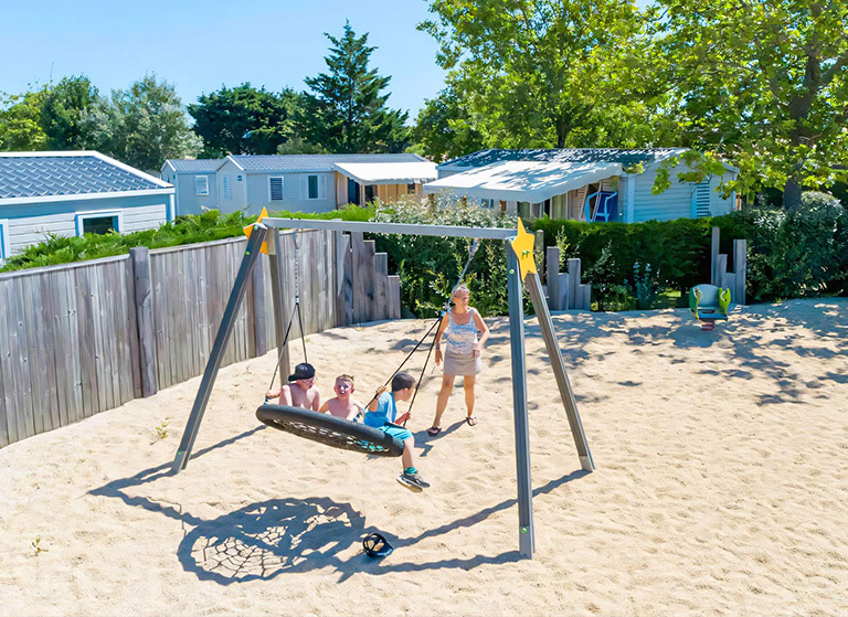 Camping le Domaine de Beaulieu kinderpark