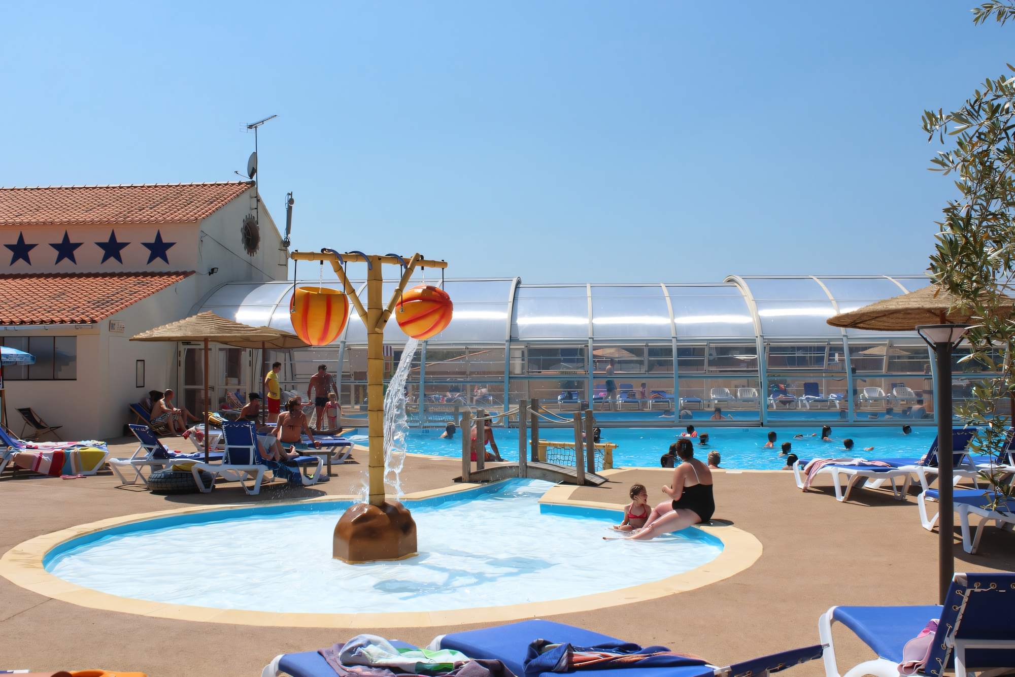 Camping le Domaine de Beaulieu zwembad