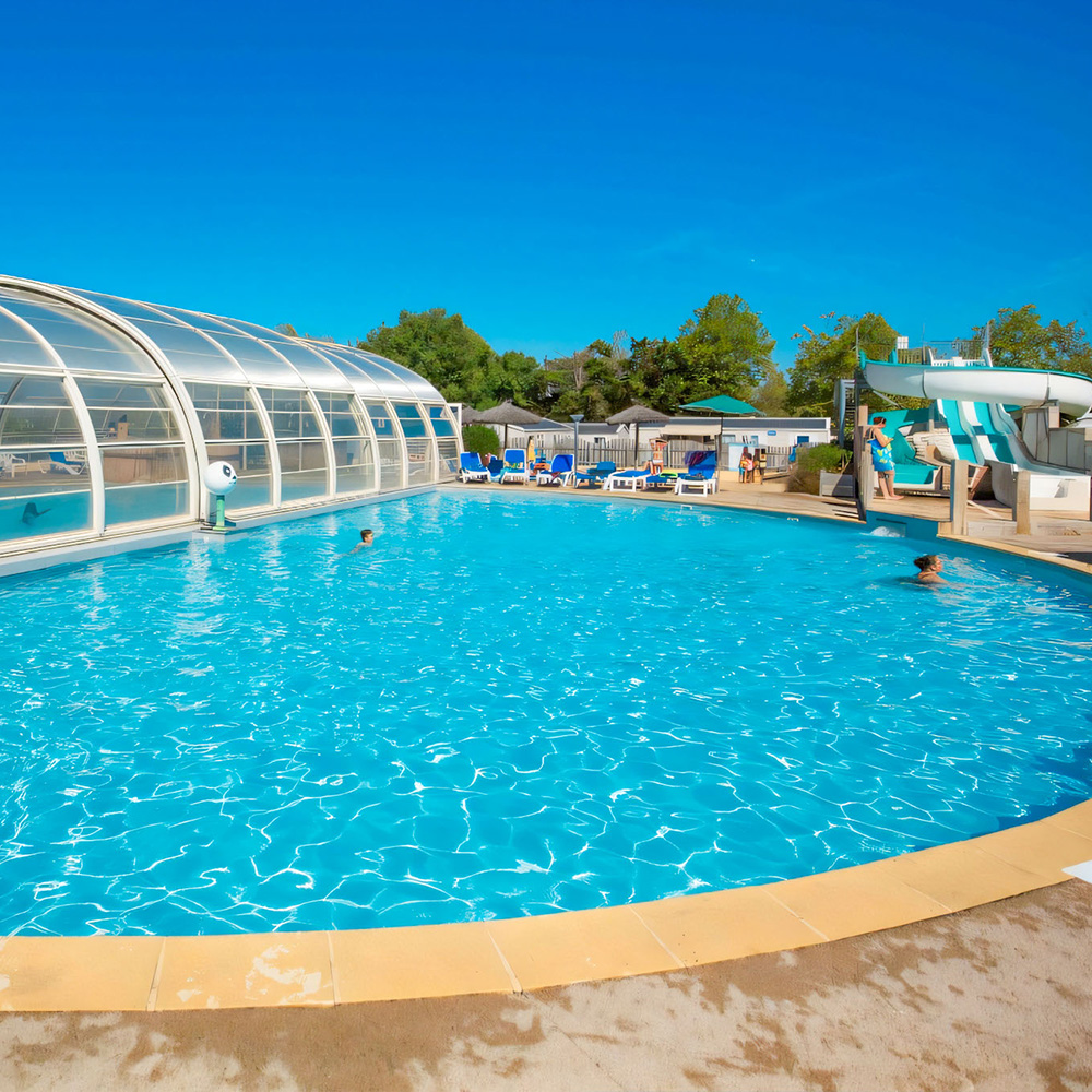 Camping le Domaine de Beaulieu ontdekking zwembad