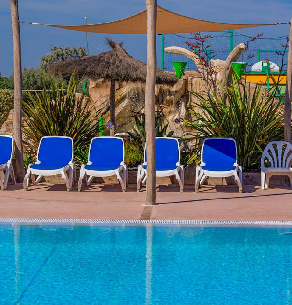 Campsite le Trivoly swimming pool