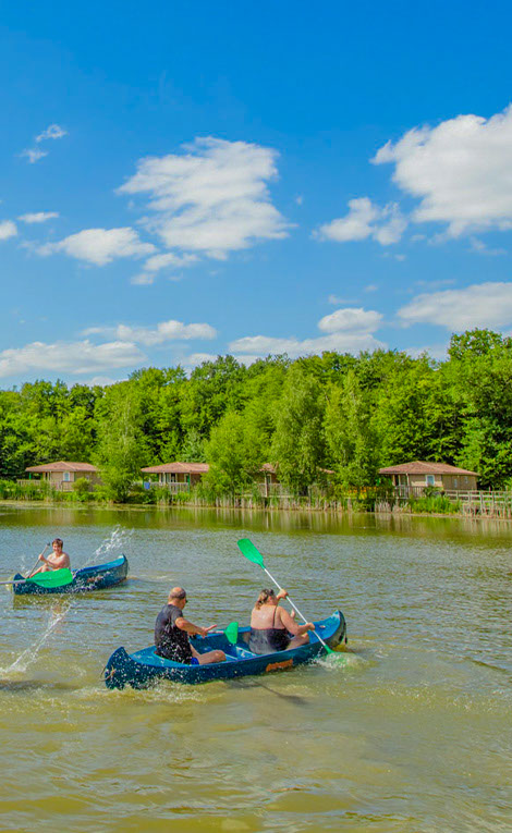 Camping les Bois du Bardelet kayak