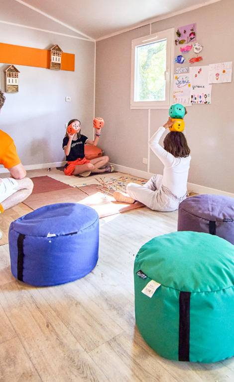 Camping les jardins du Morbihan mini club