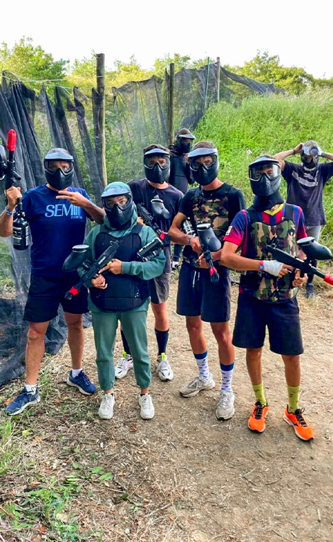 Domaine du Koukano paint ball