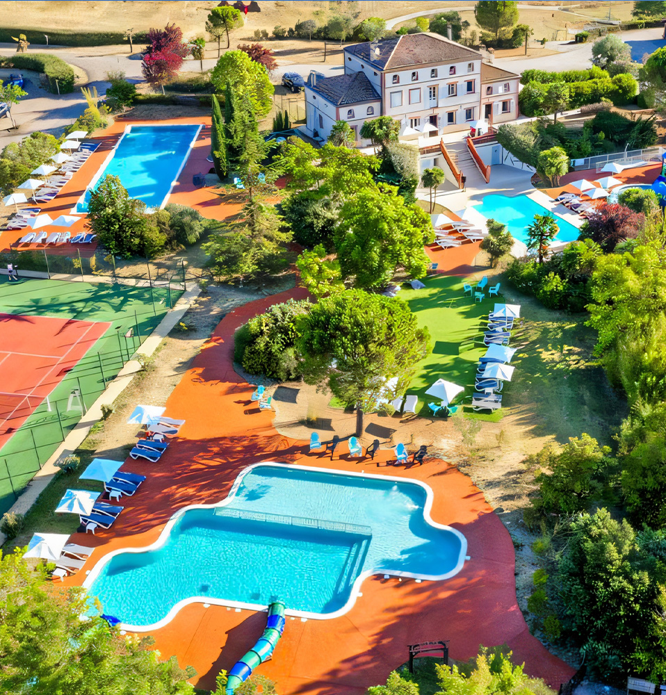 Domaine du Koukano swimming pools