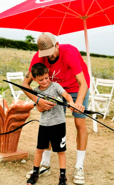 Domaine du Koukano tire à l'arc