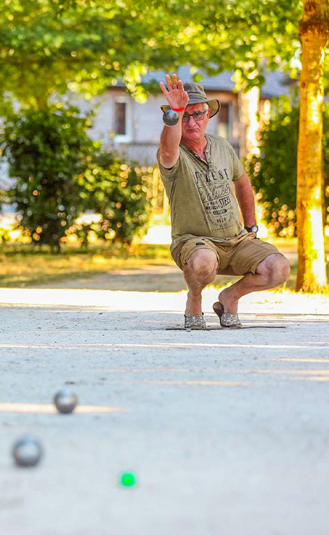 camping bordeaux lac pétanque