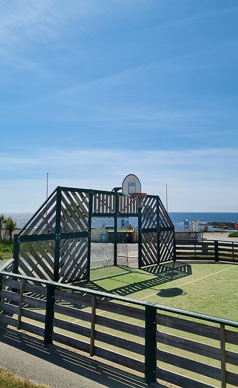 espace multisports camping baie de ploemeur