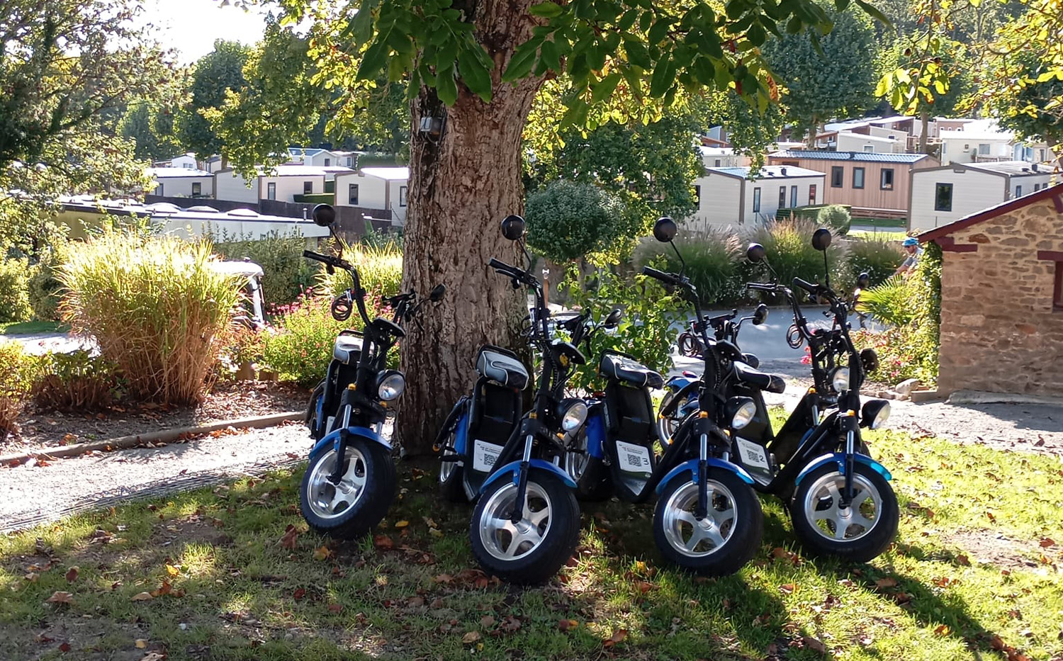 fietsverhuur camping de La Hallerais Mobil-home XXL