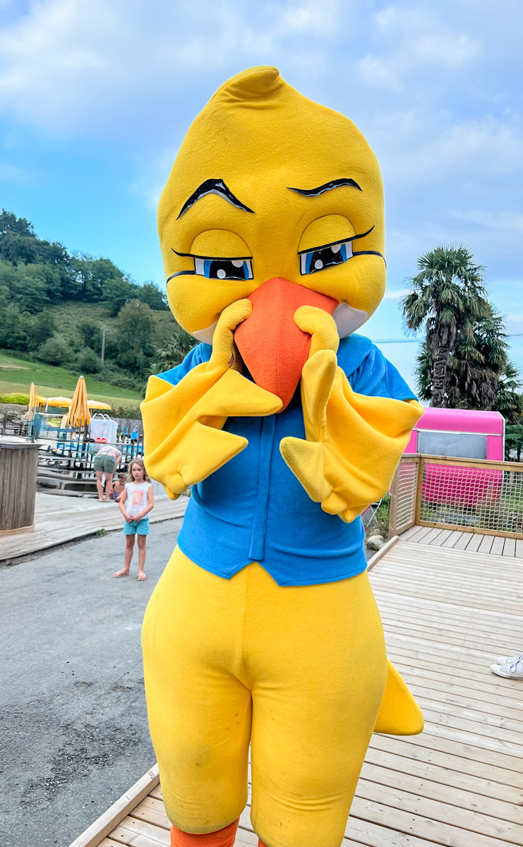 a lombre des tilleuls mascotte (Schatten der Linden)