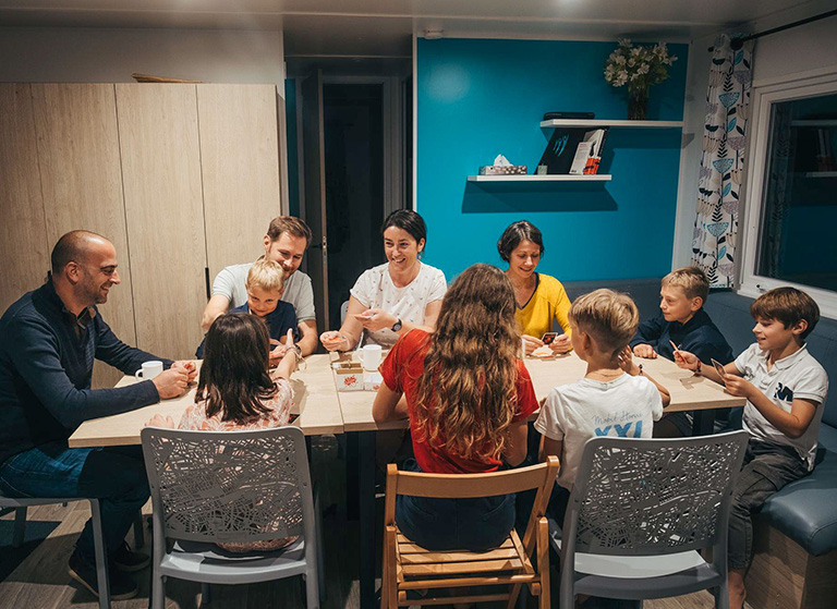 mobil homes XXL repas