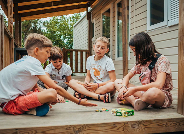 mobil homes XXL terrasse